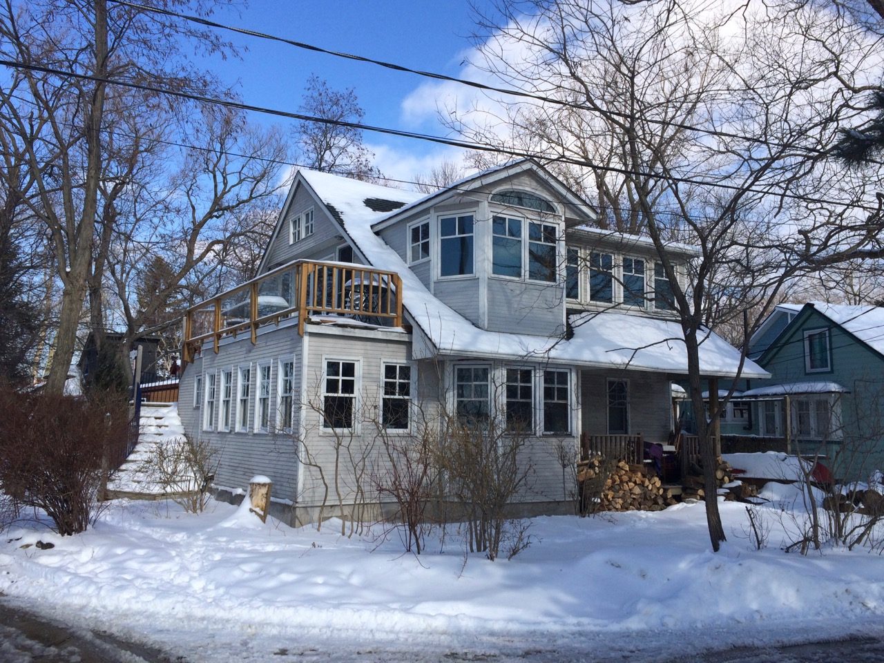 4. One of the old Island houses on Wards Island