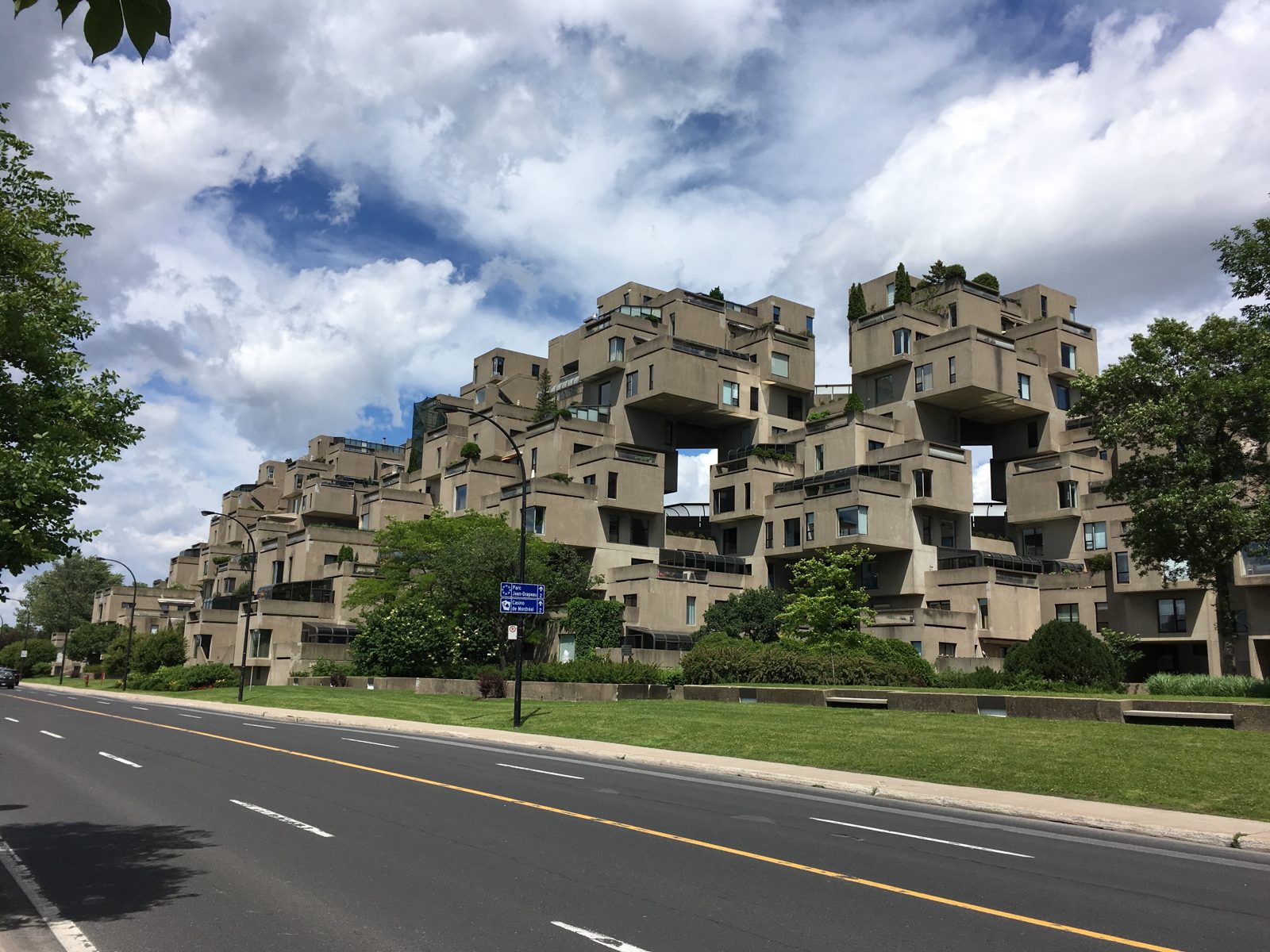 Habitat 67, designed by Moshe Safdie
