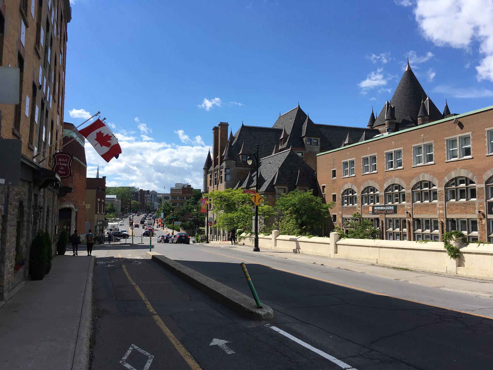 Old Montreal combines European buildings with Canadian vibes