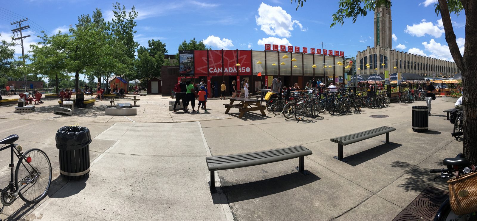 Place du Marché and Atwater Market