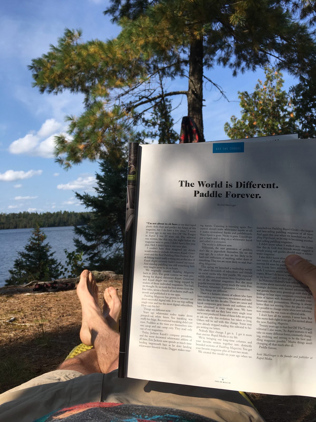 Enjoying Paddling Magazine