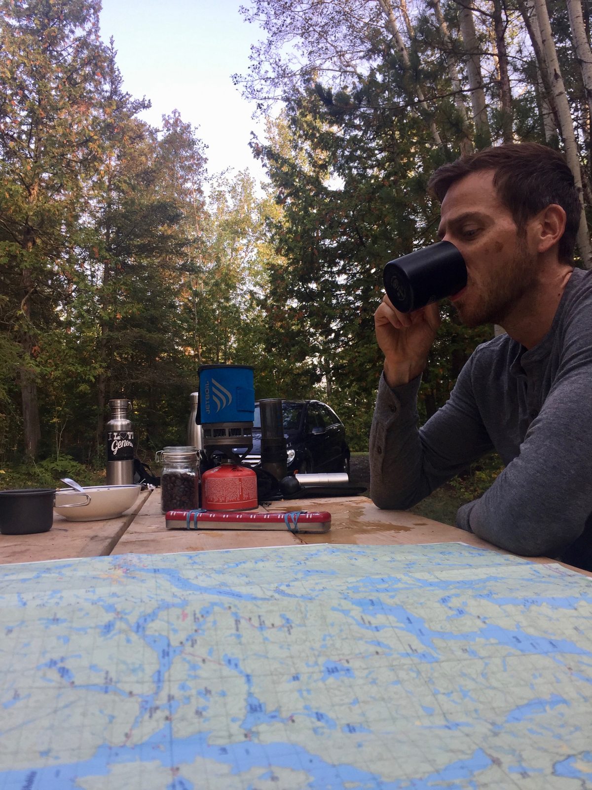 Nothing like camp coffee to get you going