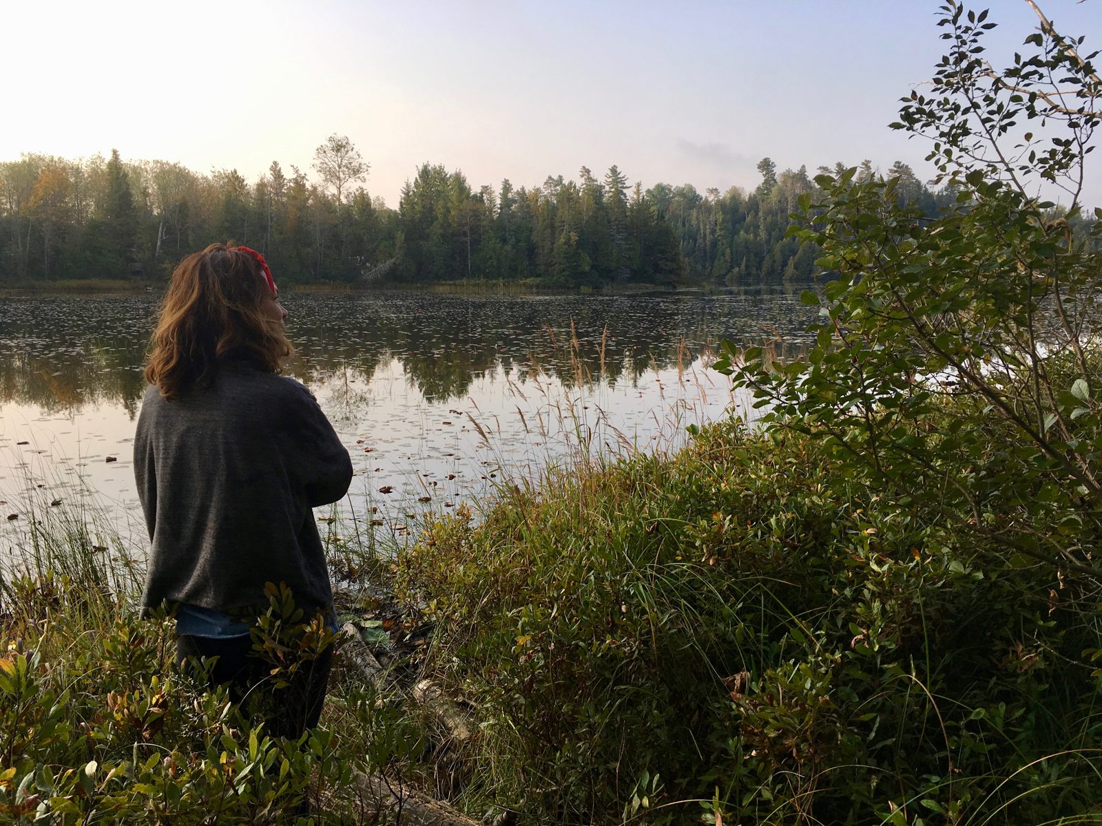 The view from our campsite at Finalysons Point