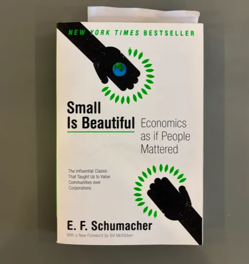 Small Is Beautiful by E. F. Schumacher